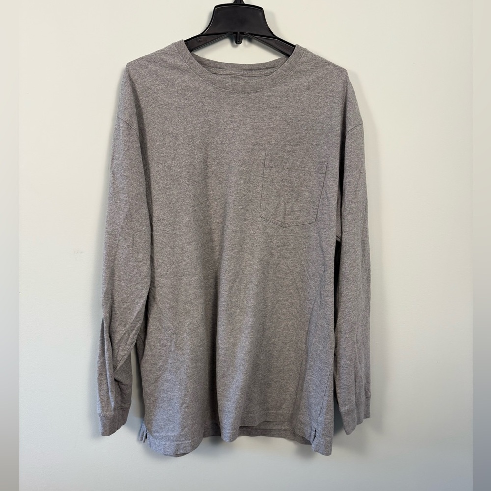 Men's Duluth Long Sleeve Gray Shirt Size XL